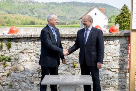 POSTAVITEV TEMELJNEGA KAMNA V ŠMIHELU 9.5.2022- Valter Leban-7404